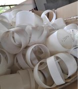 废塑料，白色塑料圈，低压pe，低压高密度Pe，长期有货/42